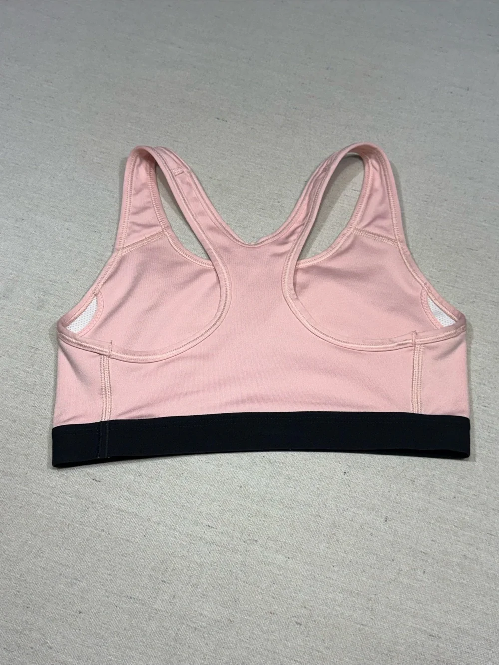 Nike Women’s Light Pink Dri-FIT Sports Bra - Size Small